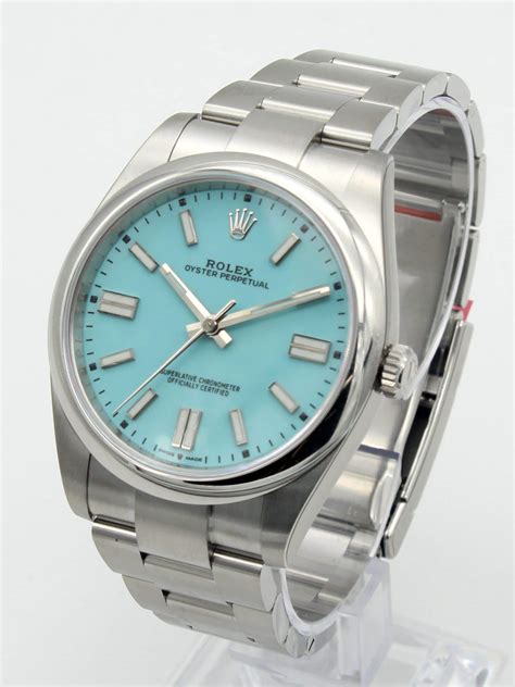 rolex oyster 41 mm tiffany|rolex tiffany dial for sale.